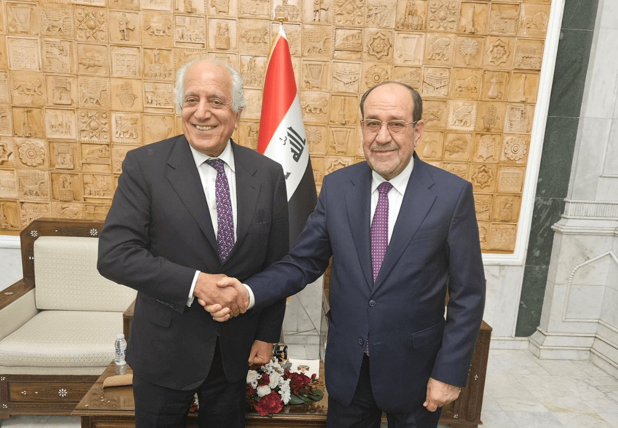 Former US envoy Zalmay Khalilzad visits Baghdad