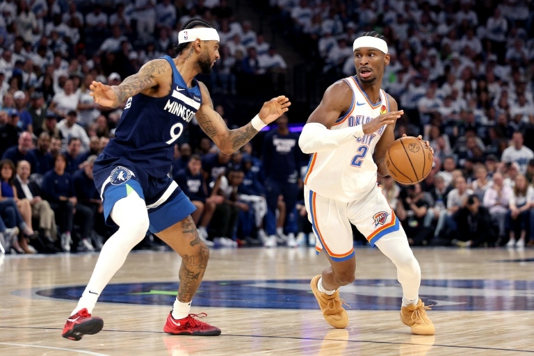 Gilgeous-Alexander scores 40 as Thunder on brink of NBA Finals