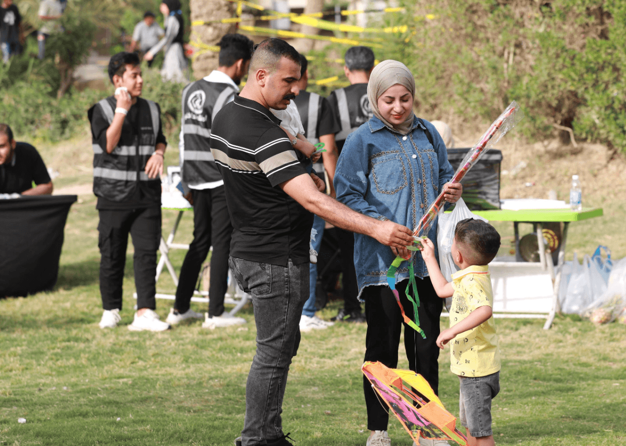 Baghdad skies filled with kites: Annual festival in Abu Nuwas
