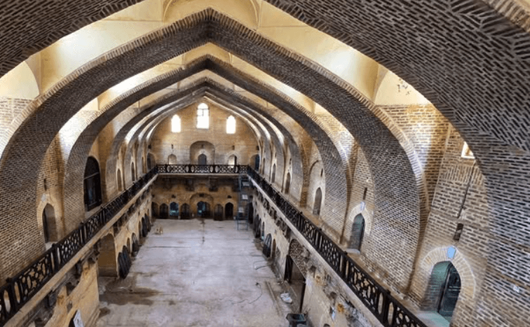 Historic Khan Murjan in Baghdad begins long-awaited rehabilitation after 23 years