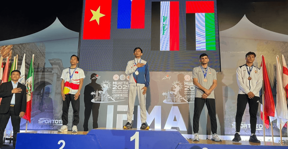 Iraq Muay Thai team wins 4 medals at World Championship in Turkey