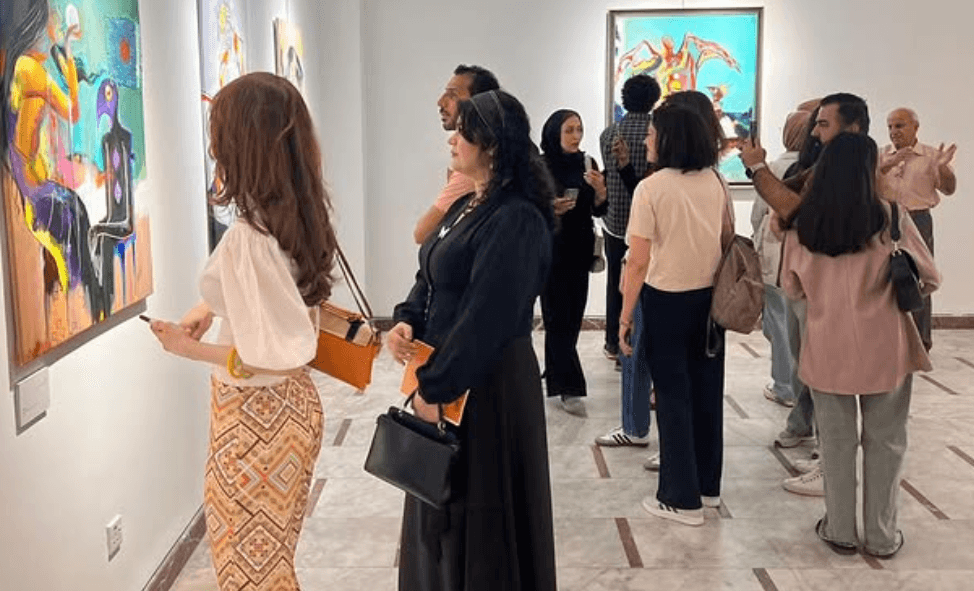 Nour Al-Waili's debut solo exhibition Number 9 opens at French Institute in Baghdad