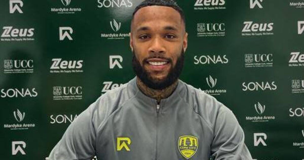 Cork City sign striker Djenairo Daniels ahead of crucial Waterford clash