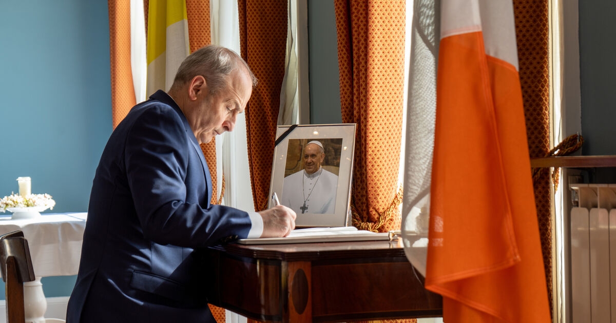 Colin Sheridan: My son's Fomo is so strong, he wants to attend Pope's funeral
