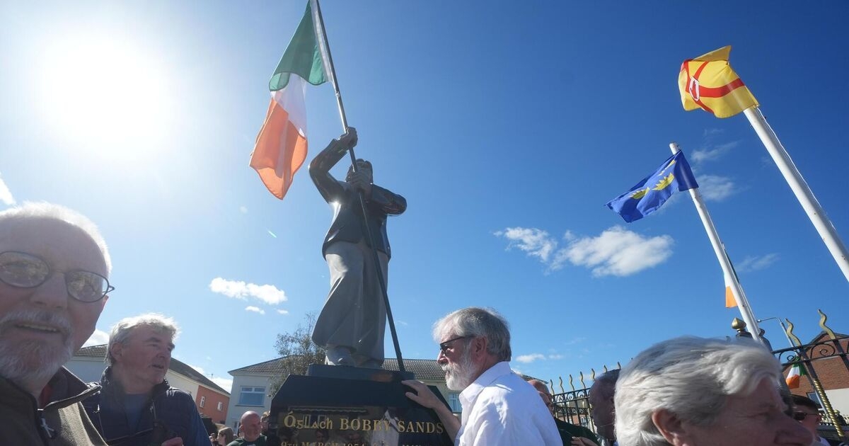Bobby Sands statue unveiled to mark anniversary of IRA hunger striker's death