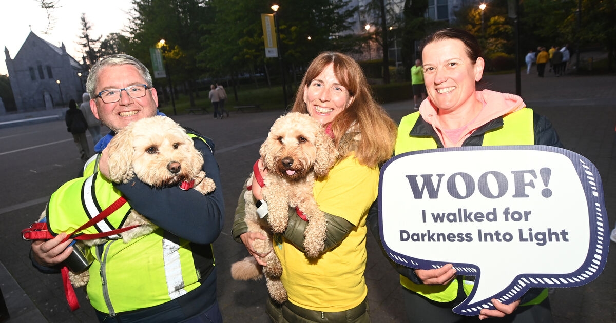 In pictures: Thousands across Ireland gather to mark Darkness Into Light