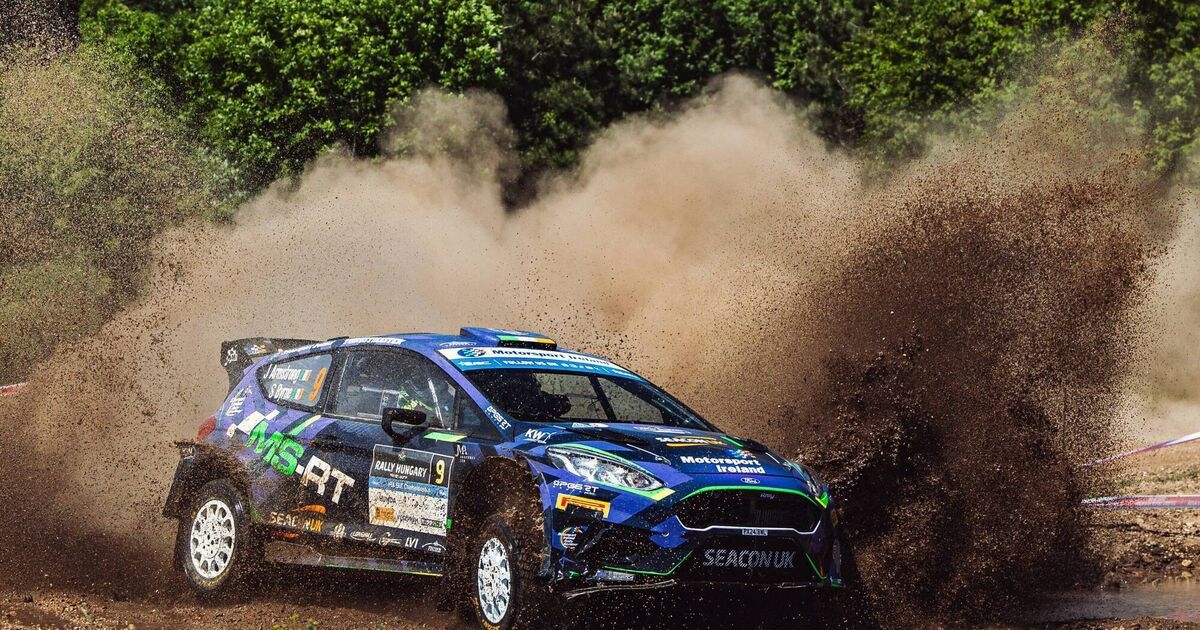 Armstrong and Byrne recover to secure tenth place at European Rally Championship