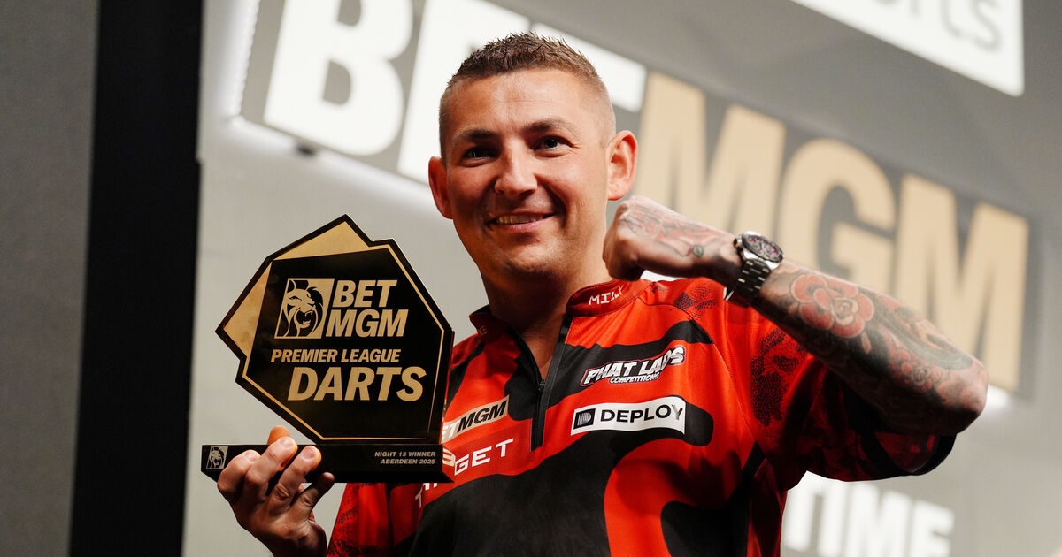 Nathan Aspinall wins in Aberdeen as Luke Littler secures spot as top seed
