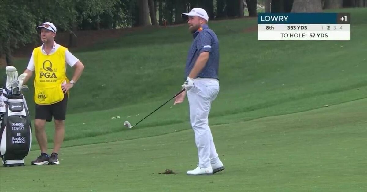 'F*** this place!' — Shane Lowry fumes over embedded ball at Quail Hollow