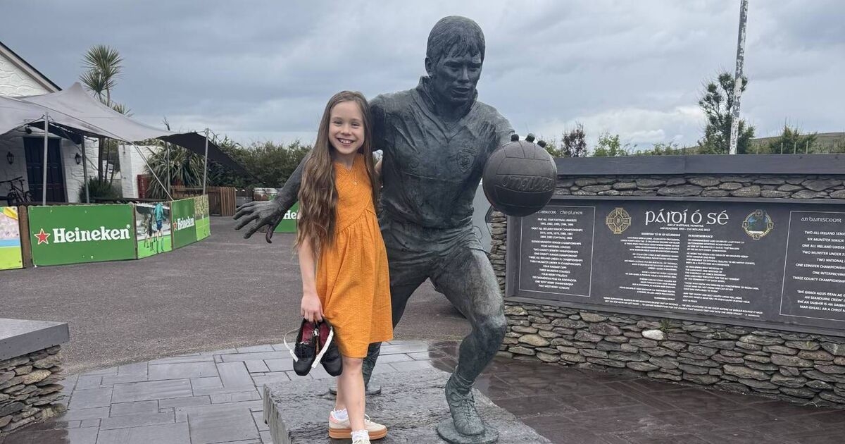 'She definitely didn't lick it off the ground': Páidí O'Sé's granddaughter Fiadh, 10, crowned world Irish dancing champion
