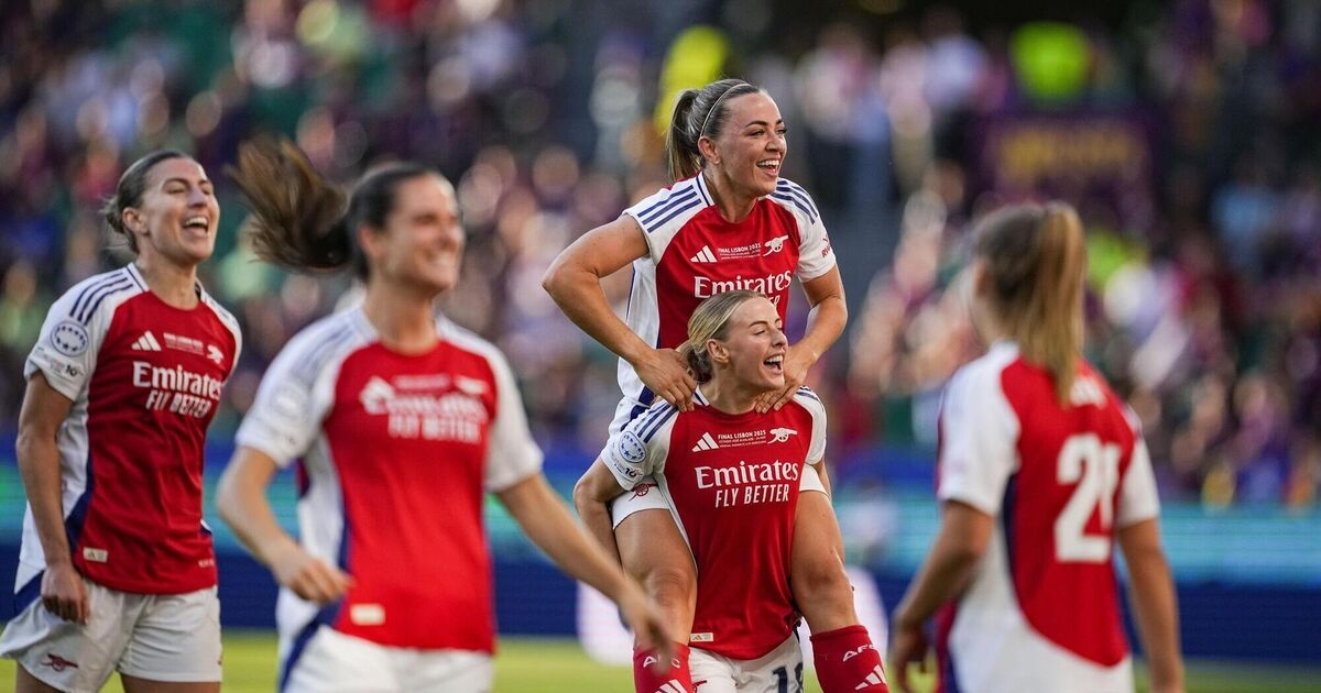 McCabe and Arsenal crowned continental queens after dethroning Barca