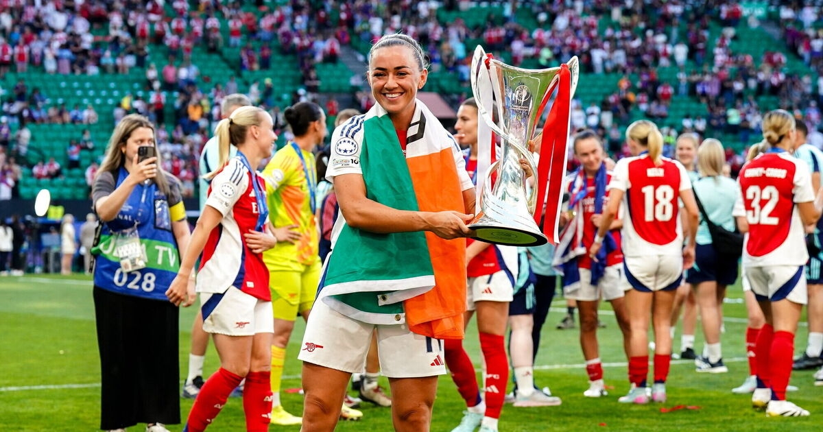 Louise Quinn: 'Katie McCabe made everyone aware she was Irish. She did not let go of that flag'