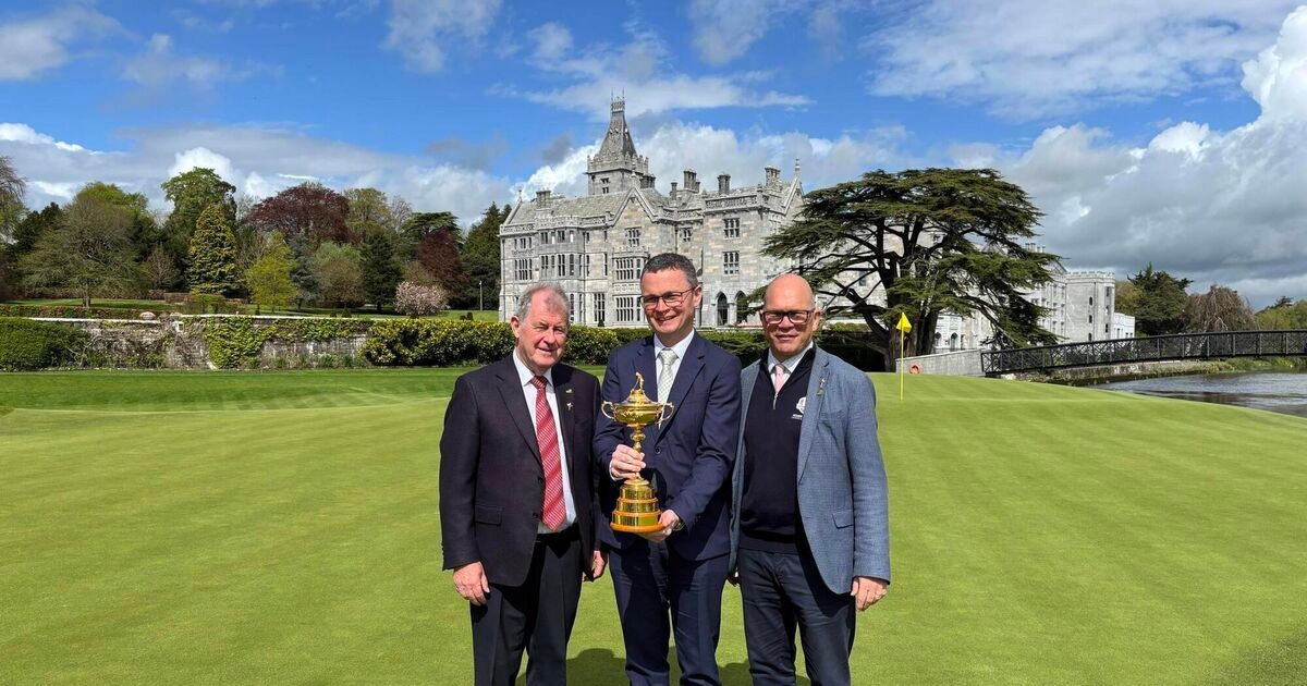 Dates announced for the Ryder Cup at Adare Manor in 2027