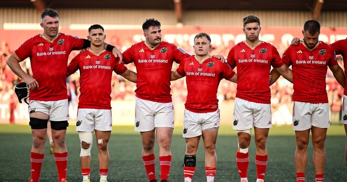 Munster starting team unchanged but bench tweaked for URC quarter-final