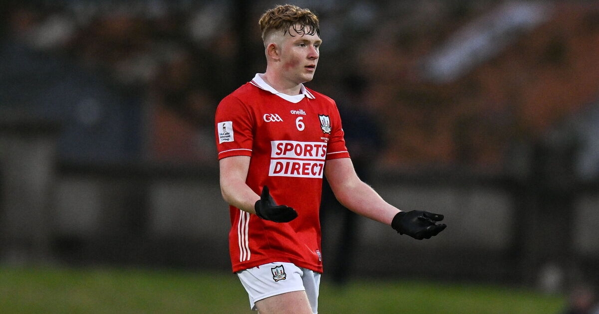 Cork minor captain Cathal McCarthy successful in red card appeal