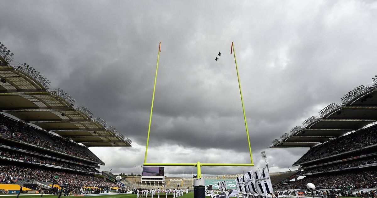 Paul Rouse: NFL at Croke Park is welcome but military should not be part of spectacle