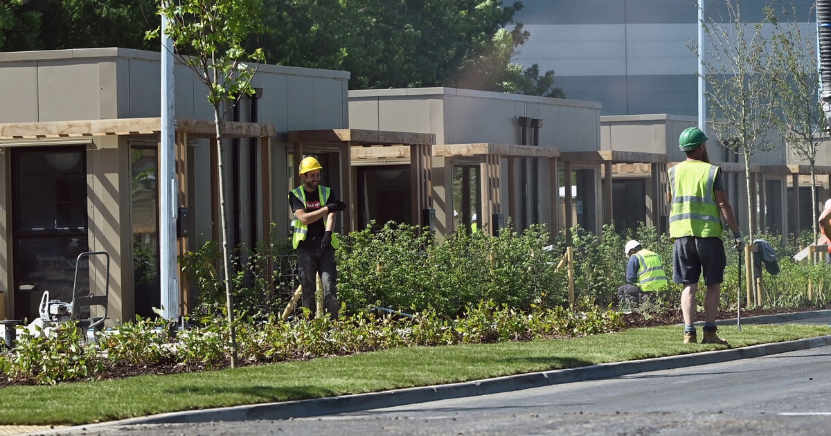 Security at sites for refugees' modular homes cost almost €1m