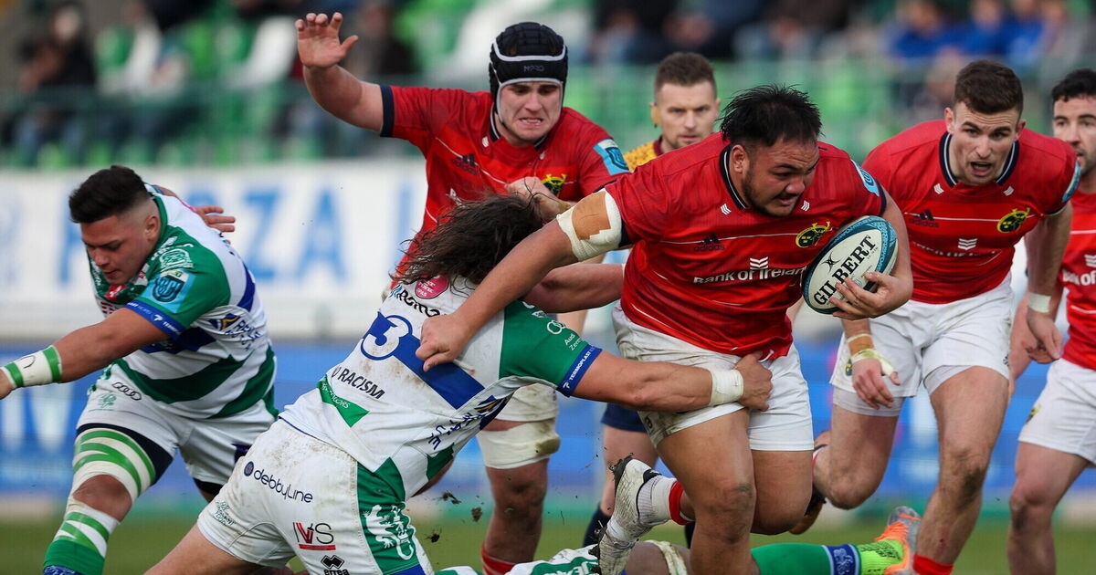 Return time uncertain but injury-plagued Roman Salanoa pens one-year Munster extension