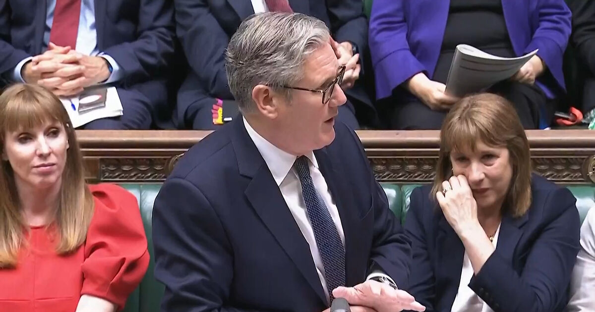 Rachel Reeves gets Keir Starmer's backing after she was seen crying in the Commons