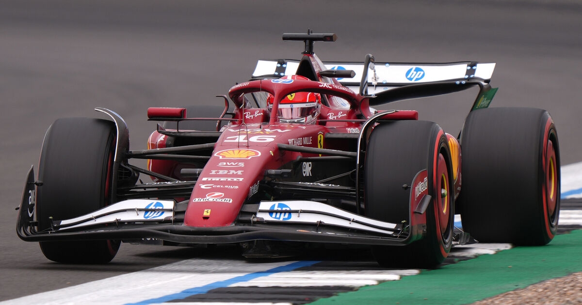 Charles Leclerc sets pace in final practice before British Grand Prix qualifying