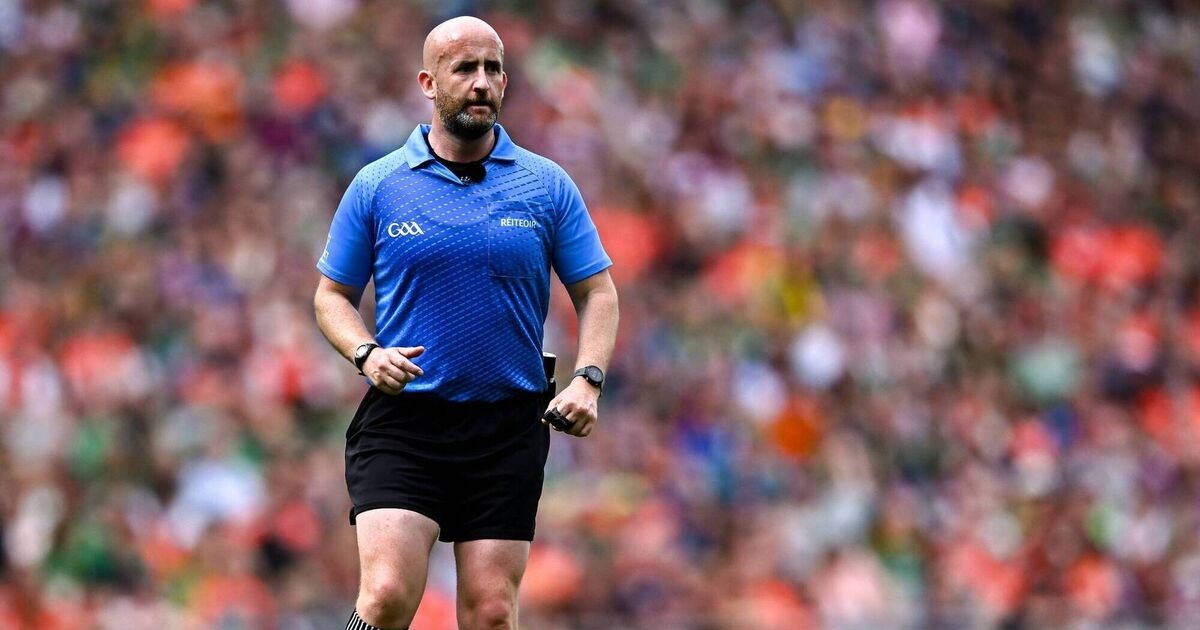 Brendan Cawley to referee All-Ireland SFC final between Kerry and Donegal