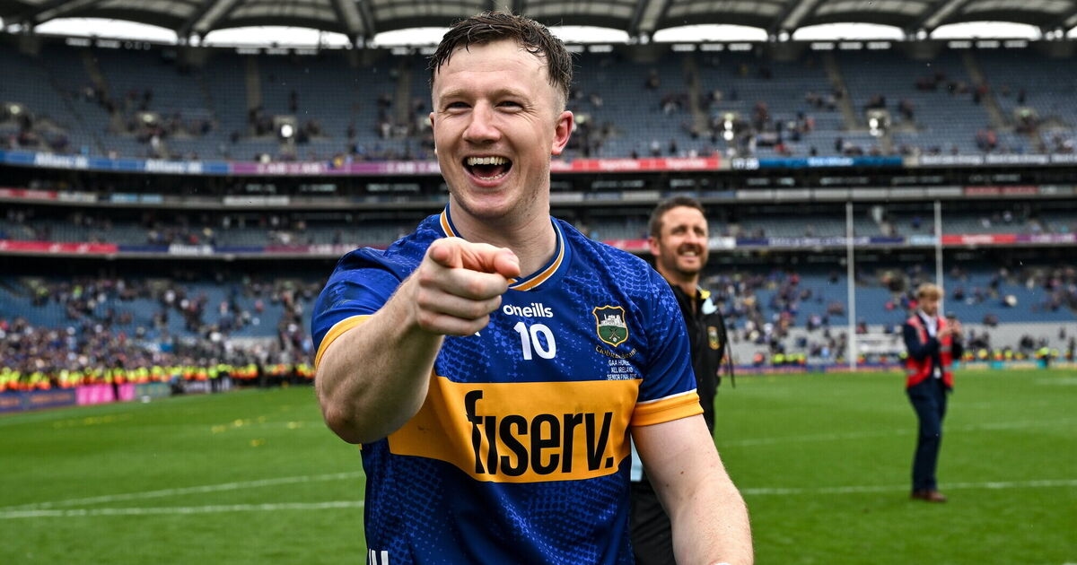 Jake Morris named Sunday Game hurler of the year, seven Tipp players on team of the year