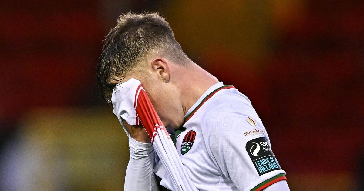Cork City's Cathal O'Sullivan ruled out for several months with ACL injury