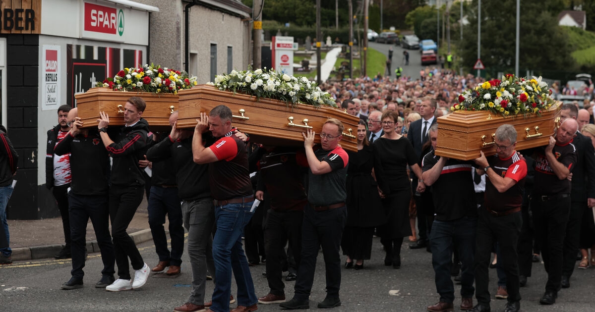 Murder of mother and children has shaken community to its core, service told