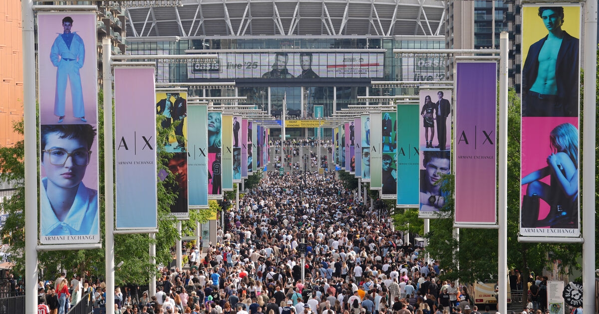 Father who fell to death at Oasis Wembley show was a ‘lifelong fan'