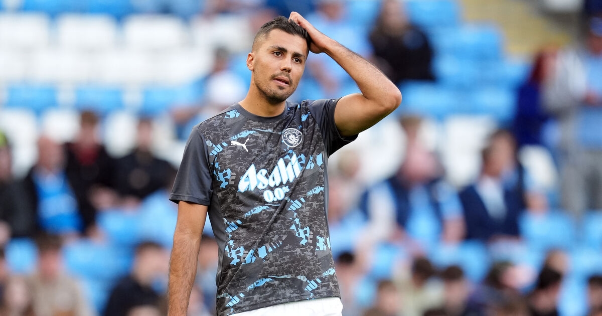 Man City midfielder Rodri won't be fully fit until September, says Pep Guardiola