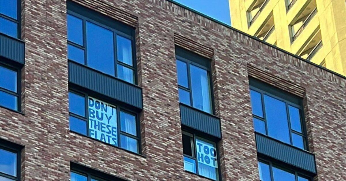 ‘Do not buy these flats': residents warn about unbearable heat inside new-builds