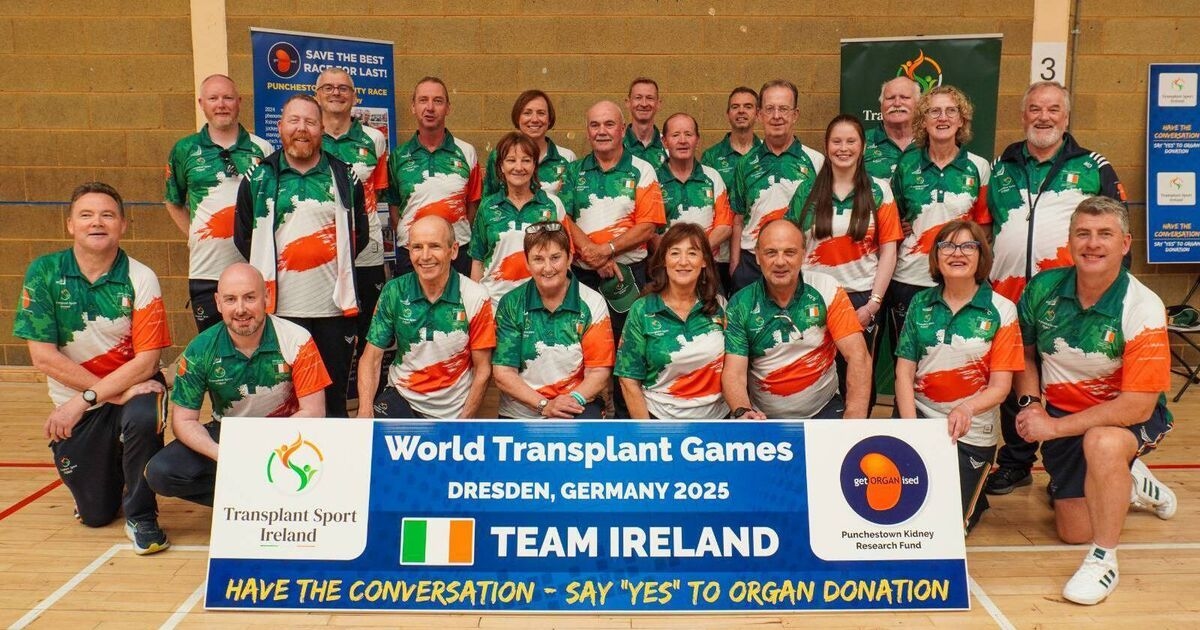 Irish athletes compete at World Transplant Games this week