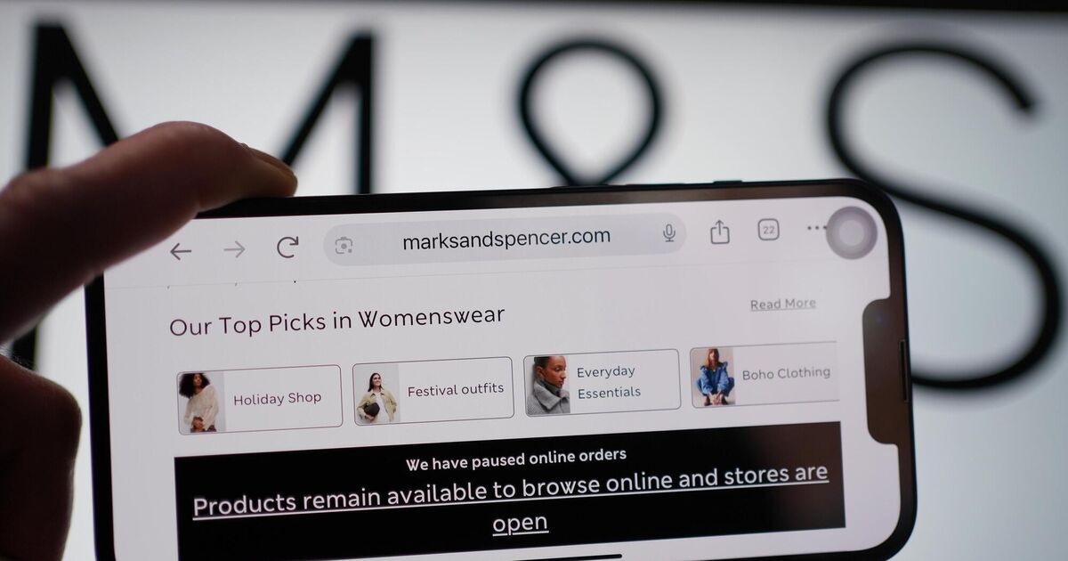 M&S resumes online shopping in Ireland after cyber hack