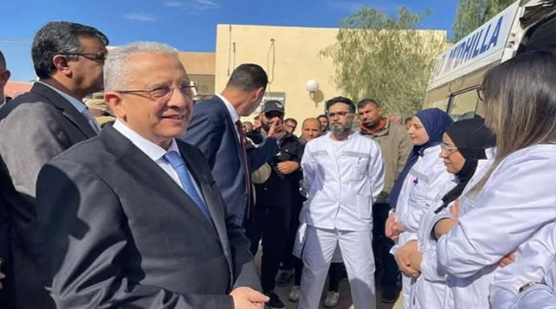 وزير الصحة يؤدي زيارة ميدانية الى قفصة