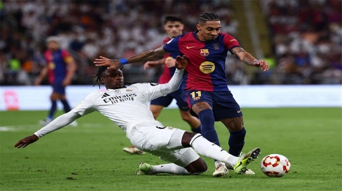 إعلان موعد كلاسيكو الدوري الإسباني بين برشلونة وريال مدريد