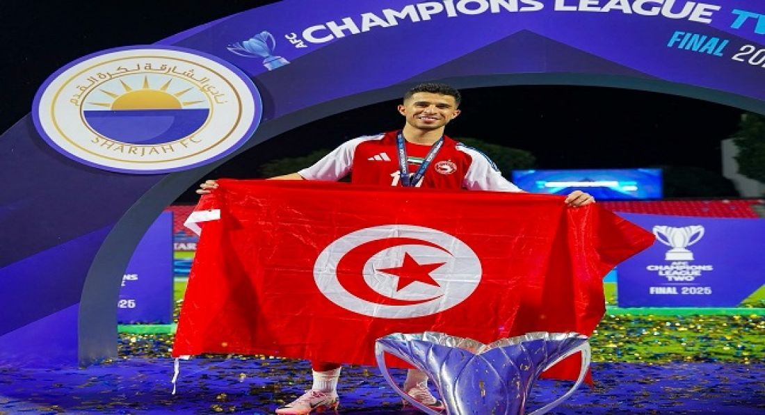 فراس بالعربي يقود الشارقة للتتويج بأول لقب قاري في تاريخه