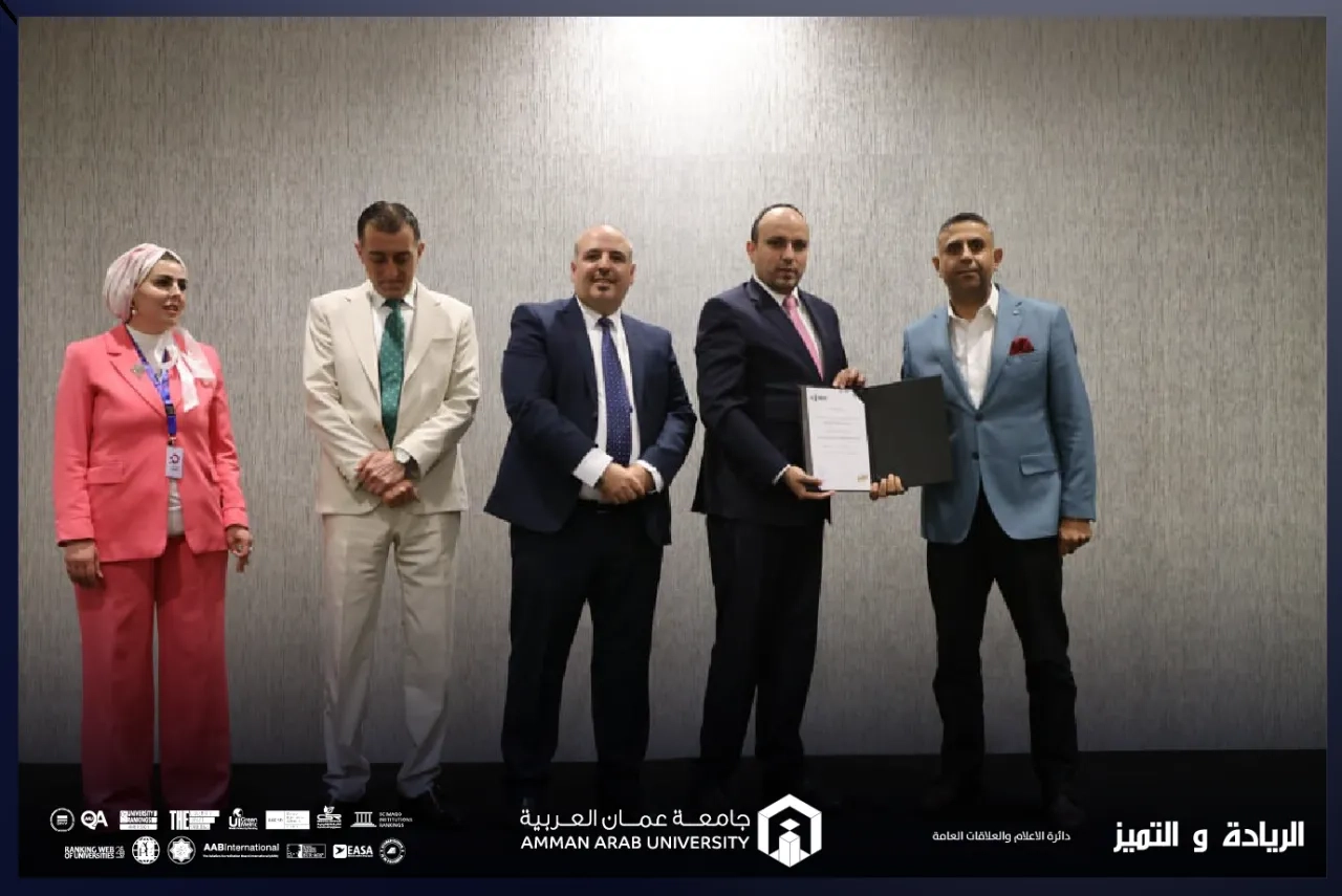 جامعة عمان العربية تشارك في ورشة تدريب المدربين (TOT) بعنوان Critical & Design Thinking for a Leader
