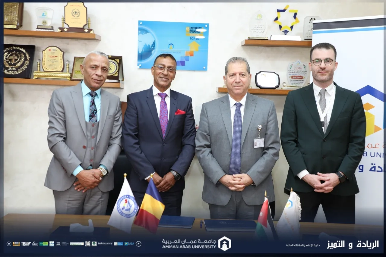 جامعة عمان العربية تُبرم اتفاقية تعاون أكاديمي دولي مع جامعة (بوغدان فودا) الرومانية ضمن برنامج إيراسموس+