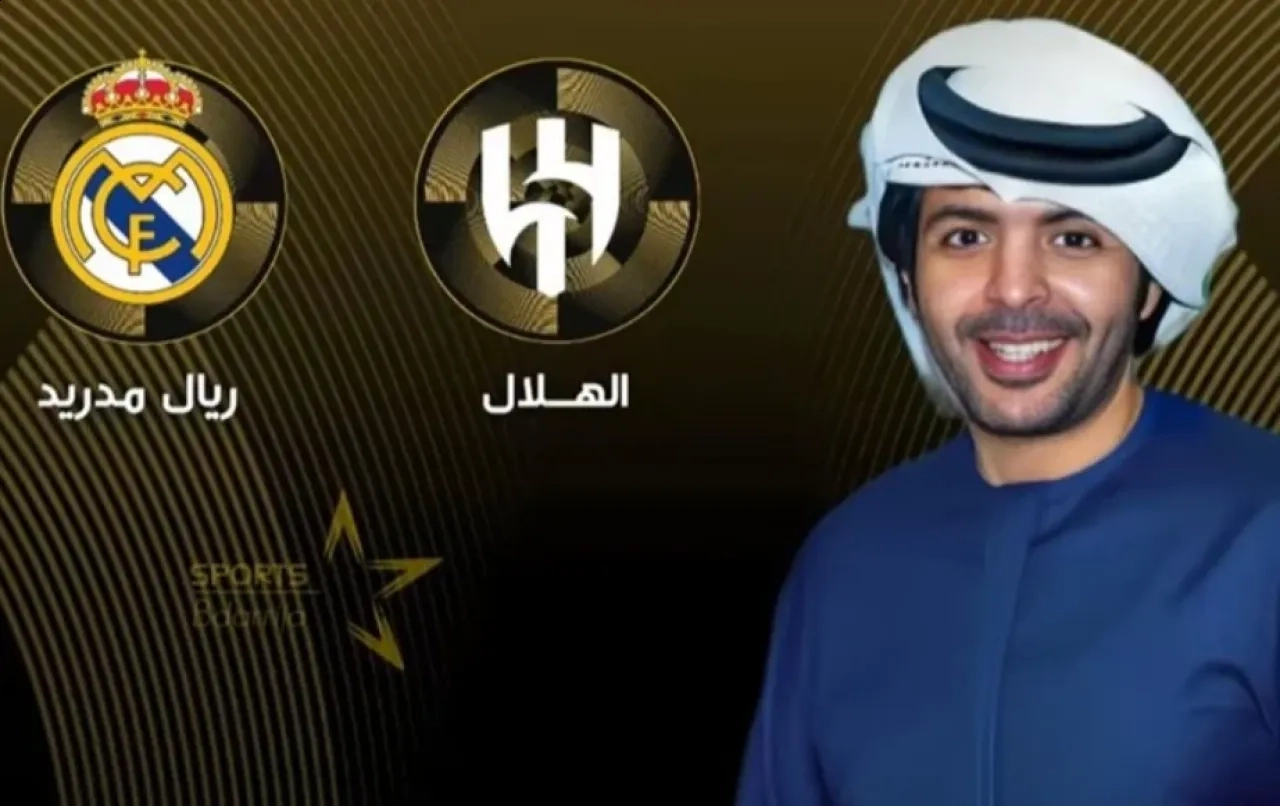 فارس عوض معلقاً على قمة الهلال وريال مدريد