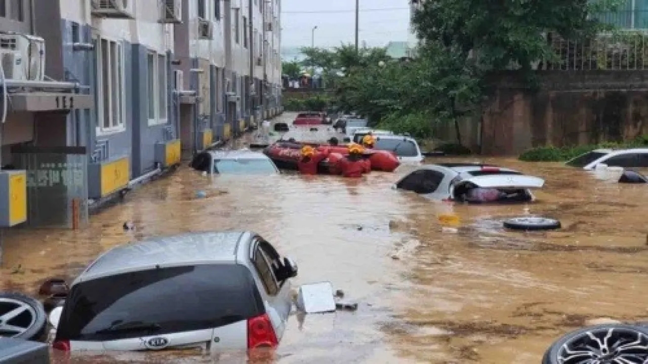 كوريا الجنوبية :مصرع 10 أشخاص وفقدان 9 آخرين بسبب الأمطار الغزيرة