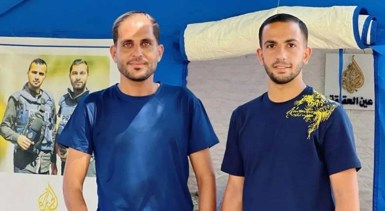 استشهاد الصحفيين أنس الشريف ومحمد قريقع جراء عدوان الاحتلال على غزة