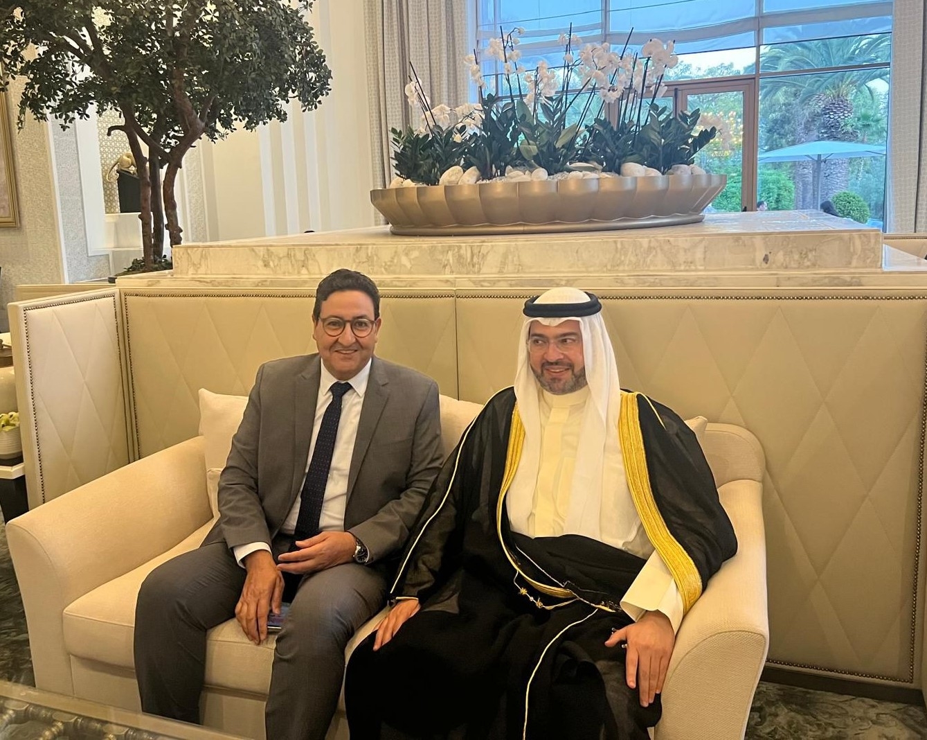 Kuwait civil aviation chief, Morocco's Transport Min. discuss cooperation