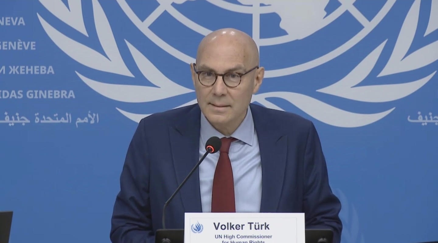 UN rights chief concerned over UK designation of (Palestine Action) as "terrorist" group