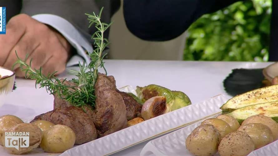 بمناسبة عيد الفطر... الشيف فادي زغيب يختتم برنامج Ramadan Talk بمائدة شهية وغنية (فيديو)