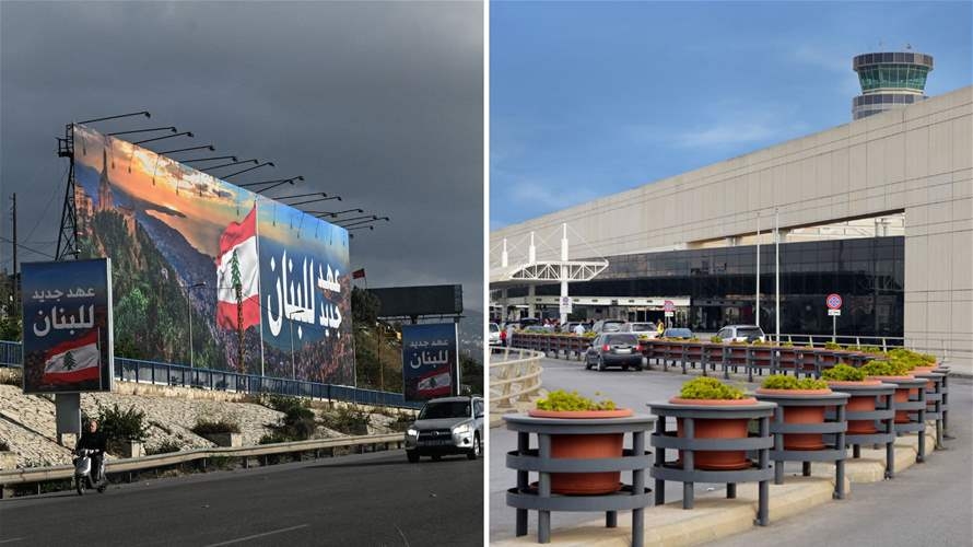 ‘New face' for Lebanon: Beirut airport road revamp targets infrastructure and political banners