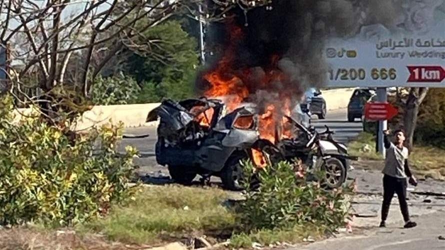 One killed in Israel's strike on Sidon-Ghaziyeh road in South Lebanon
