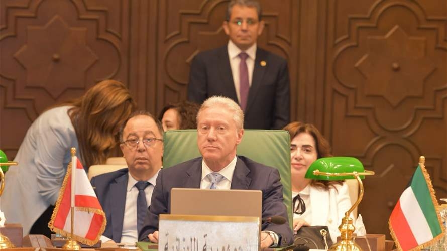 In Cairo, FM Rajji outlines Lebanon's sovereignty policy and calls for Arab solidarity