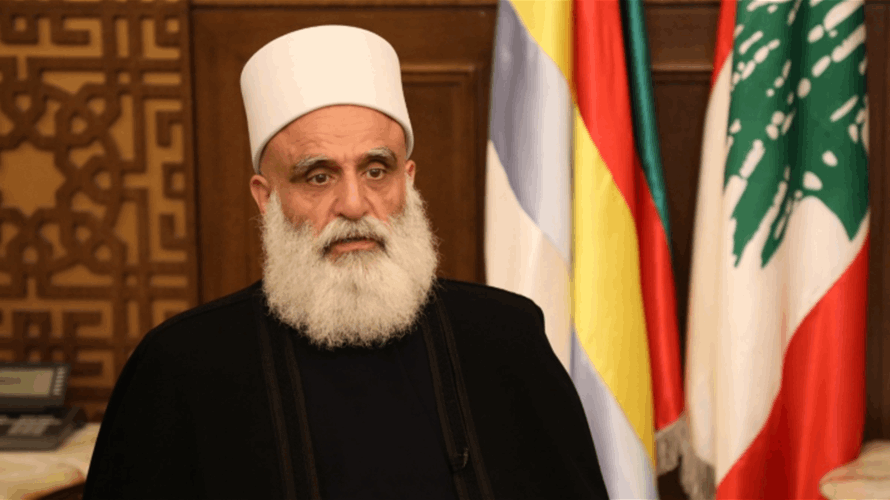 شيخ العقل إلتقى النائب حنكش وقائد الدرك: لقيام حوار وطني جدي ومسؤول يعالج القضايا الشائكة