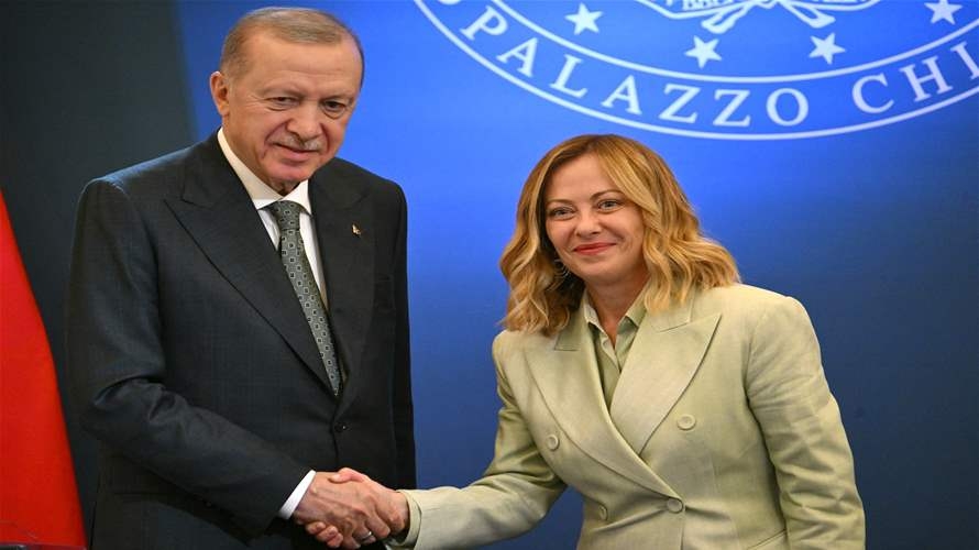 اردوغان: تركيا وإيطاليا ستواصلان تعزيز التعاون في مجال الدفاع