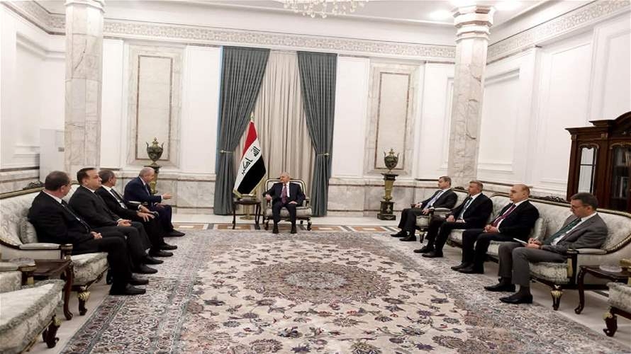 جابر وصدي اختتما زيارتهما إلى بغداد... بحث جدي في التحضير لإعادة خط أنابيب النفط العراقي